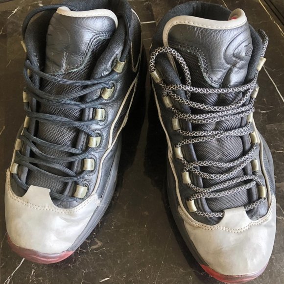 Iverson Reebok Question Mid 3M (Black/Red) - Picture 8 of 16